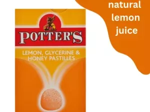 Potters Pastilles Lemon Glycerine & Honey - 45g - Image 3