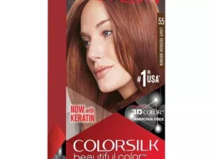 Revlon Colorsilk Beautiful Color Permanent Hair Color - Light Reddish Brown 55 - Image 2