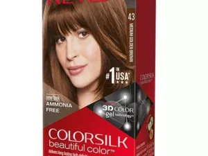 Revlon Colorsilk Beautiful Color Permanent Hair Color - Medium Golden Brown 43 - Image 3