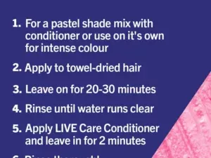 Schwarzkopf Live Intense Colour Permanent Hair Dye - 091 RASPBERRY REBEL - Image 6