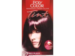 Schwarzkopf Poly Color Permanent 100% Grey Coverage - 87 Red Black - Image 2