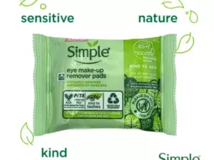 Simple Kind To Eyes Eye Make Up Remover Pads 30 Pieces - Image 2