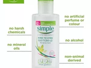 Simple Kind to Skin Eye Make-Up Remover 125ml - Image 2