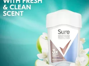 Sure Women 96hr Clean Scent Antiperspirant Deodorant Stick 45ml - Image 4