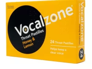 Vocalzone Throat Pastilles - Honey & Lemon - 24 Pastilles - Image 5