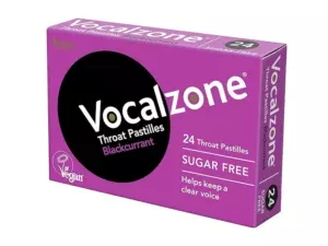 Vocalzone Throat Pastilles Blackcurrant - 24 Pastilles - Image 6