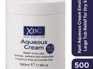 Xpel XBC Aqueous Cream Emollient Large Tub Relief for Dry Skin 500ml - Image 2