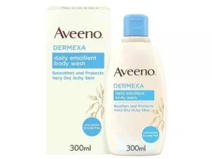 Aveeno Dermexa Daily Emollient Body Wash 300ml - Image 2