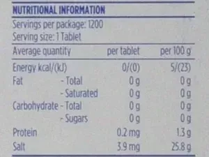 6x Hermesetas Original Tablets Pack of 1200 - Image 5