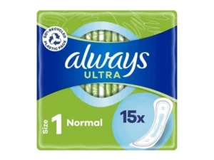 Always-Ultra-Normal-Sanitary-Napkins-(Size 1)-15-Count