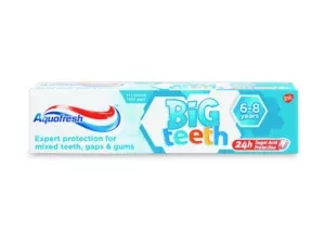 Aquafresh Big Teeth Fluoride Toothpaste 50ml - Image 3