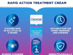 Clearasil Rapid Action Spot Treatment Face Cream 25ml - Image 2