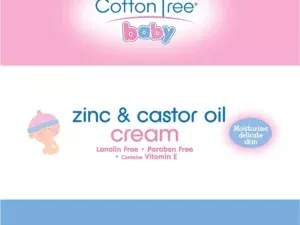 Cotton Tree Zinc And Castor Oil Cream For Nappy Rash 200ml - Image 4