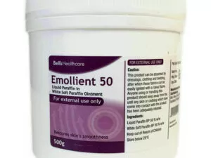 Emollient 50 Soft Paraffin Ointment - 500g - Image 3