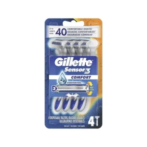 Gillette-Sensor3-Comfort-Men's-Disposable-4-razors