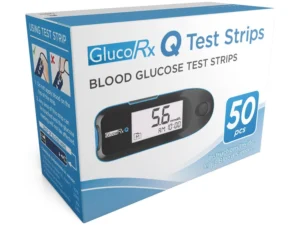 GlucoRx-Q-Blood-Glucose-Test-Strips-50Count