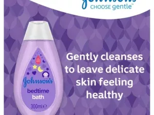 Johnsons Baby Bedtime Bath 300ml - Image 4