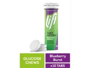 Lift Glucose Chewable Blueberry 10 Tablets | 6 Pack - Image 5