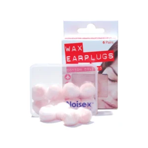 Noise-X-Earplugs-Wax-Cotton-6-Pairs