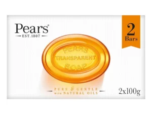 Pears-Pure-and-Gentle-Transparent-Amber-Soap-with-Natural-Oils-2X100g