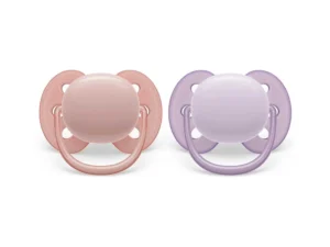 Philips-Avent-Ultra-Soft-Soother-For-Girl-0-6-Months-2-Pack