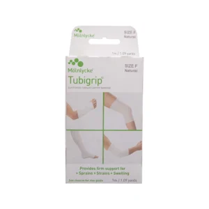 Tubigrip Elasticated Tubular Bandage BP, Size F, 1mX10cm