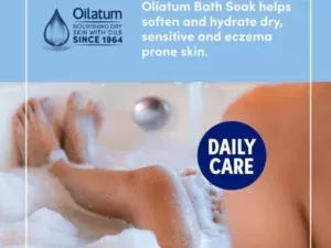 Oilatum Dry Skin Bath Soak Emollient Wash 300ml - Image 3