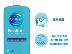 Oiltum Emollient Light Liquid 500ml - Image 3