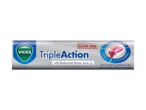 3x Vicks Triple Action Blackcurrant Lozenges 42g - Image 3