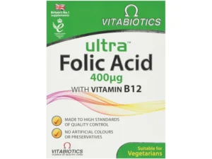 Vitabiotics-Ultra-Folic-Acid-Vitamin-B9-with-Vitamin-B12-60-Tablets