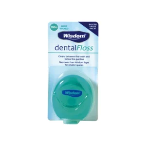 Wisdom-Dental-Floss-Mint-Waxed-100m