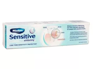 Wisdom Sensitive Whitening Fresh Mint Fluoride Toothpaste, 100ml - Image 4