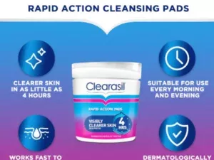 Clearasil Ultra Rapid Action Resurfacing Pads x 65 - Image 4