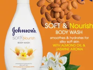 Johnson's Soft & Nourish Body Wash 400ml - Image 5