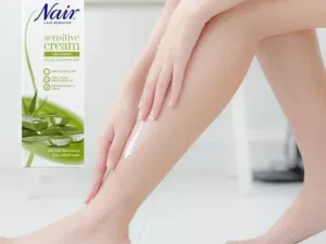 Nair Hair Removing Cream Sensitive Aloe Vera 100ml - Image 6