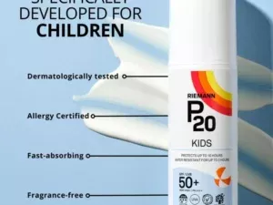 Riemann P20 KIDS SUN CREAM PUMP SPF50+ 100ml - Image 4