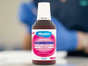 Wisdom Chlorhexidine Alcohol Free Mouthwash - 300ML - Image 3