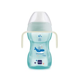 Mam-Fun-To-Drink-Cup-And-Glow-Handles-270ml-Blue