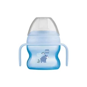 Mam-Starter-Cup-150ml-With-4+-Soother-Blue