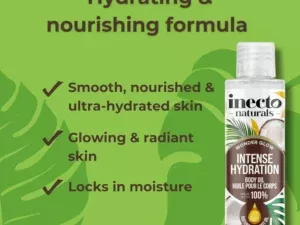 Inecto Body Oil Coconut 200ml - Image 6