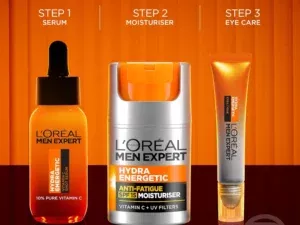 L'Oreal Men Expert Hydra Energetic Vitamin C Shot Serum 30ml - Image 3