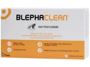 Blephaclean Sterile Eyelid Cleansing Wipes - Choose Pack - Image 2