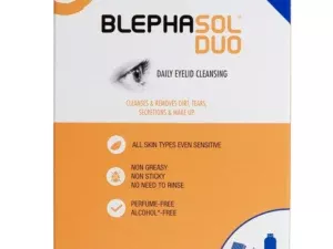 Blephasol Duo Eye Hygiene Lotion 100ml + 100 Pads - Pack of 3 - Image 3