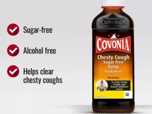 Covonia Chesty Cough Sugar Free Syrup 150ml - Image 5