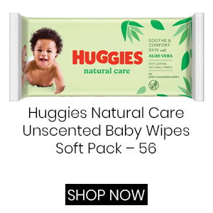 Huggies Natural Care Unscented Baby Wipes 