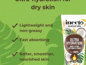 INECTO Natural Ultra Hydration Body Lotion 250ml - Image 6