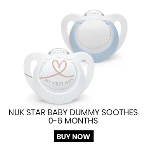 NUK Star Baby Dummy Soothes