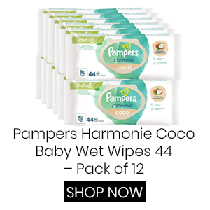 Pampers Harmonie Coco Baby Wet Wipes 