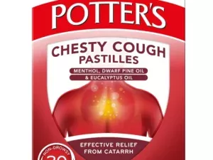 Potters Chesty Cough & Catarrh - 20 Pastilles - Image 2