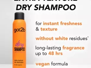 Schwarzkopf got2b Extra Texture Dry Shampoo 200ml - Image 3